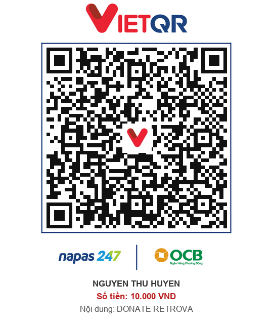 Mã QR Ủng hộ 10.000đ